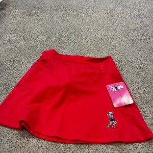 Red Women's Skirt